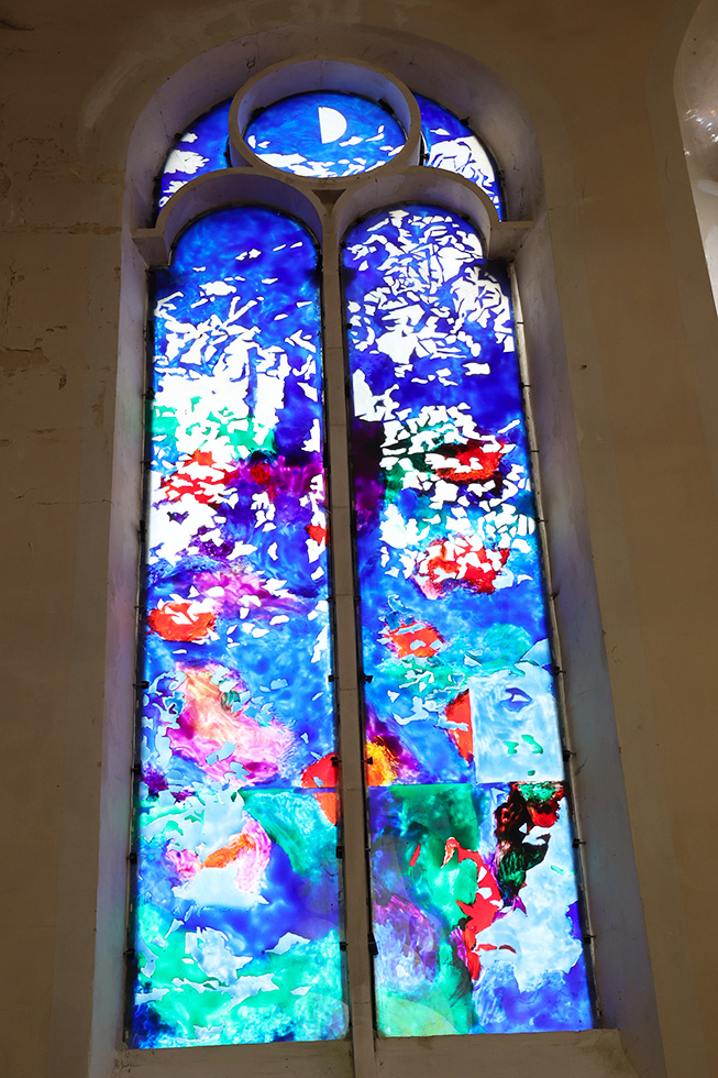 Eglise de Bouzy vitraux Antoine Benoit
